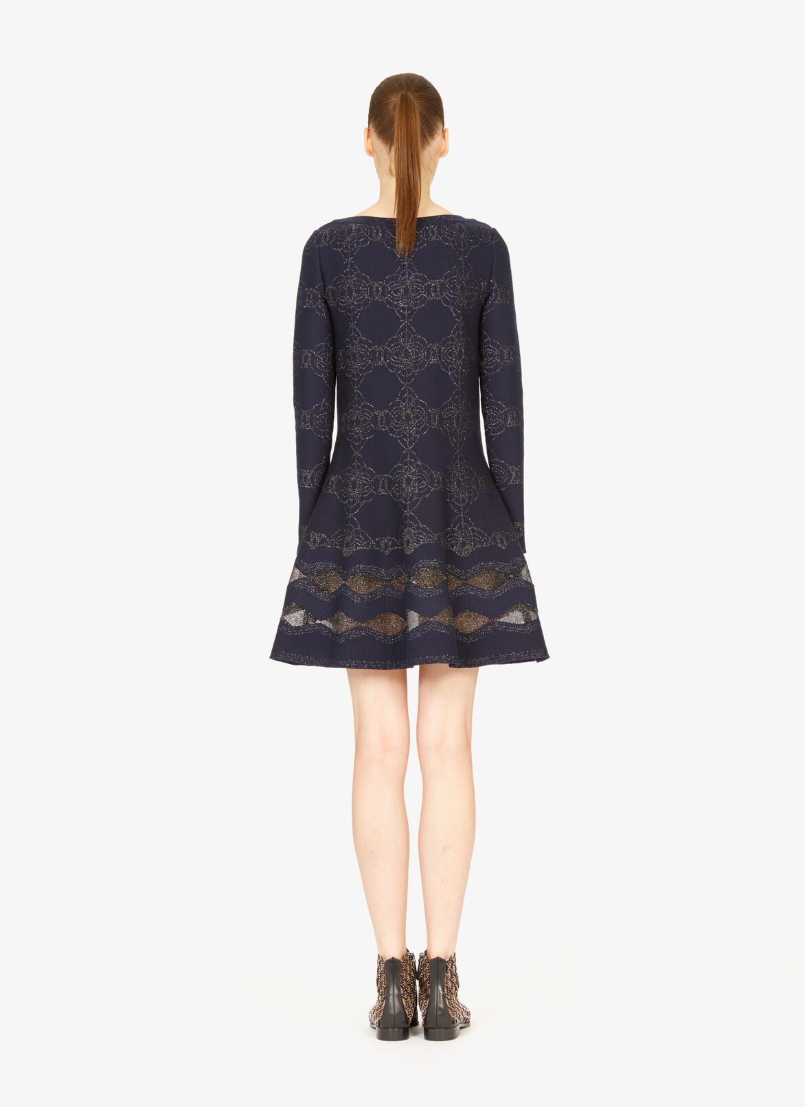 Knitted Tunic ALAÏA NIGHT BLUE KNITTED TUNIC